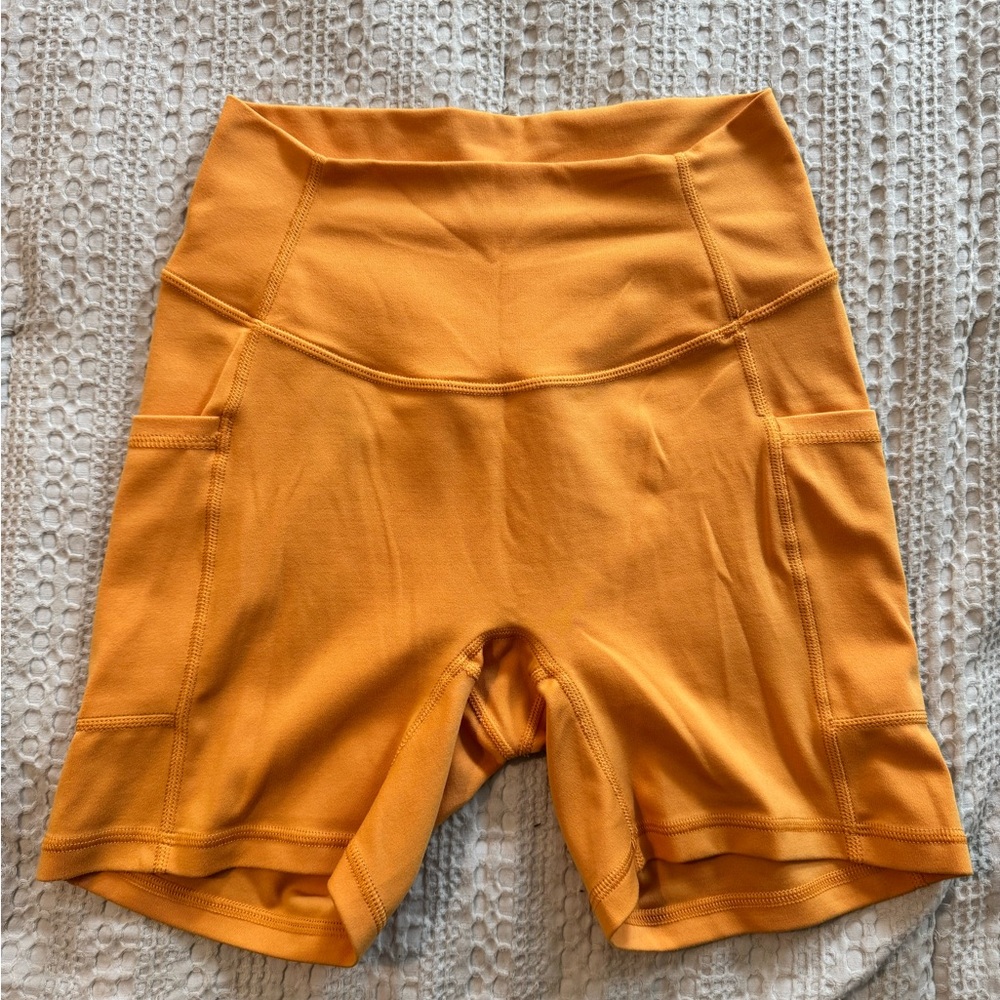 Paragon Fitwear Orange Athletic Shorts